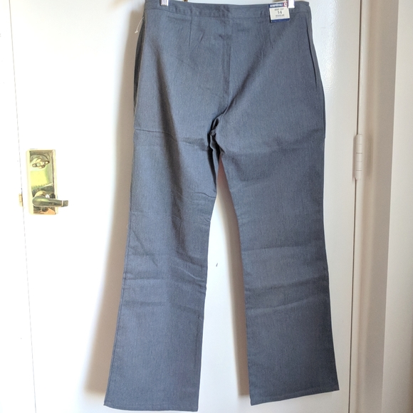 🆕 Aeropostale Gray Bootcut Wide Leg 14 Trousers Pants - Picture 6 of 8